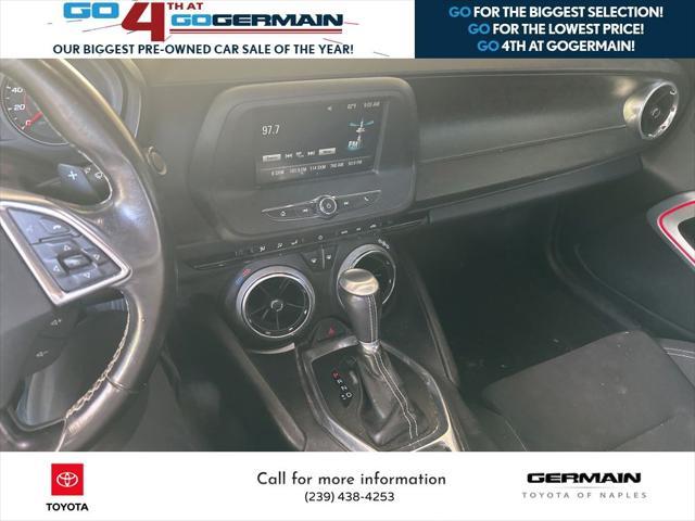 used 2017 Chevrolet Camaro car, priced at $15,986