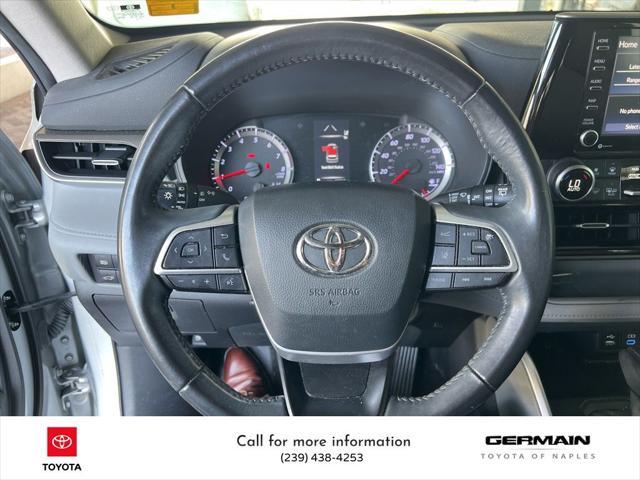 used 2022 Toyota Highlander car, priced at $30,000