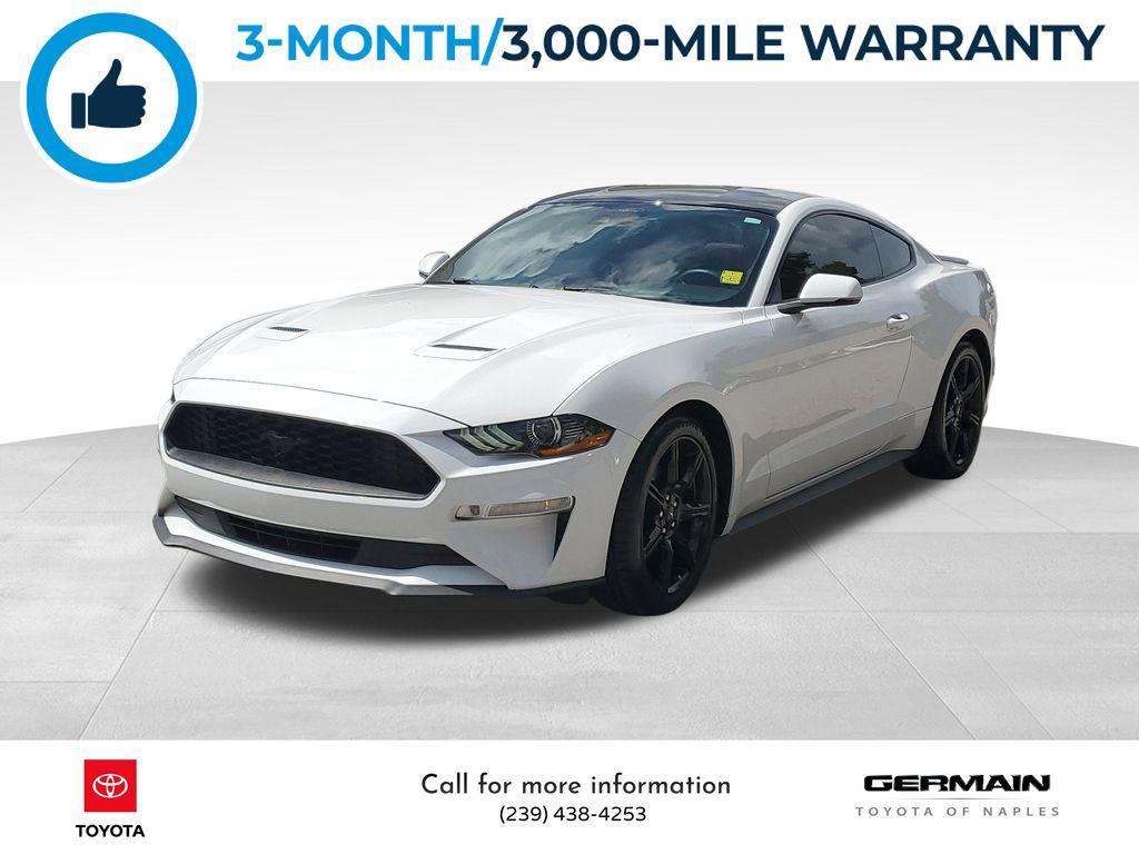 used 2020 Ford Mustang car, priced at $18,196