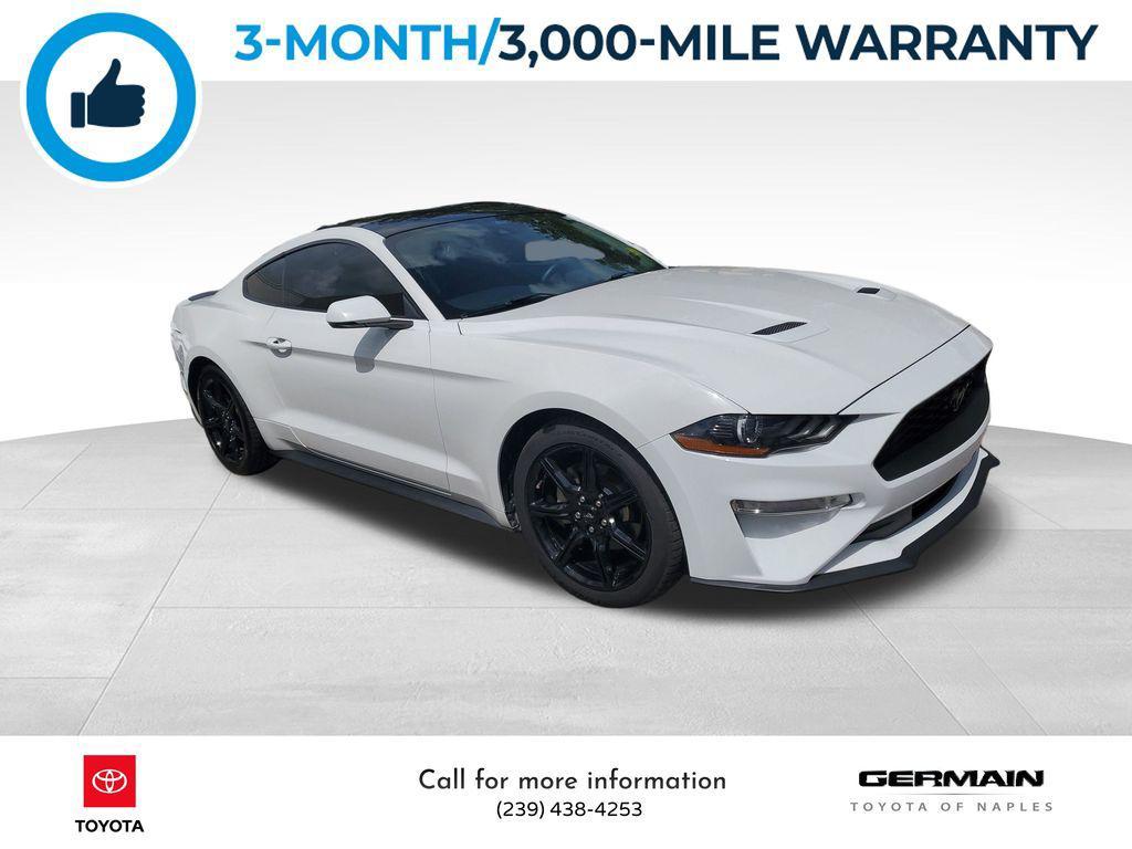 used 2020 Ford Mustang car, priced at $18,196