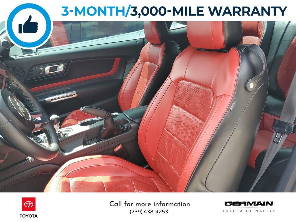 used 2020 Ford Mustang car, priced at $18,196