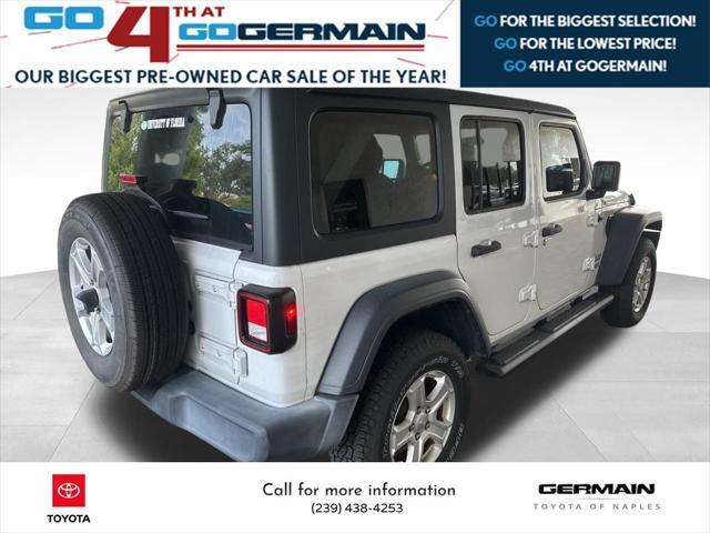 used 2019 Jeep Wrangler Unlimited car, priced at $23,986