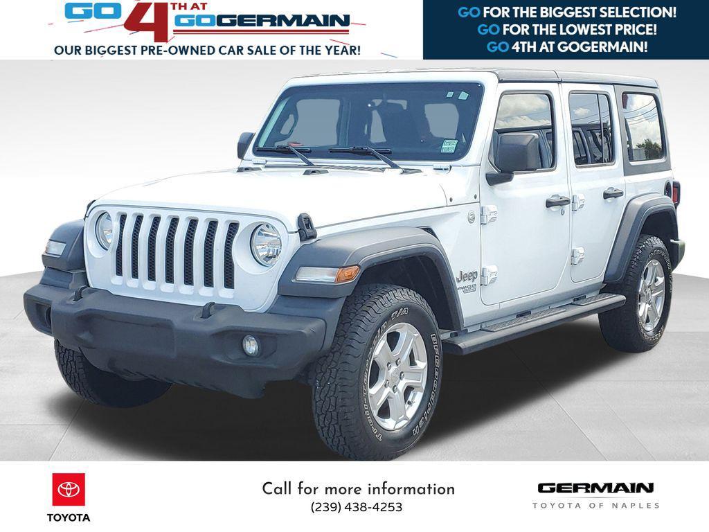 used 2019 Jeep Wrangler Unlimited car, priced at $20,774
