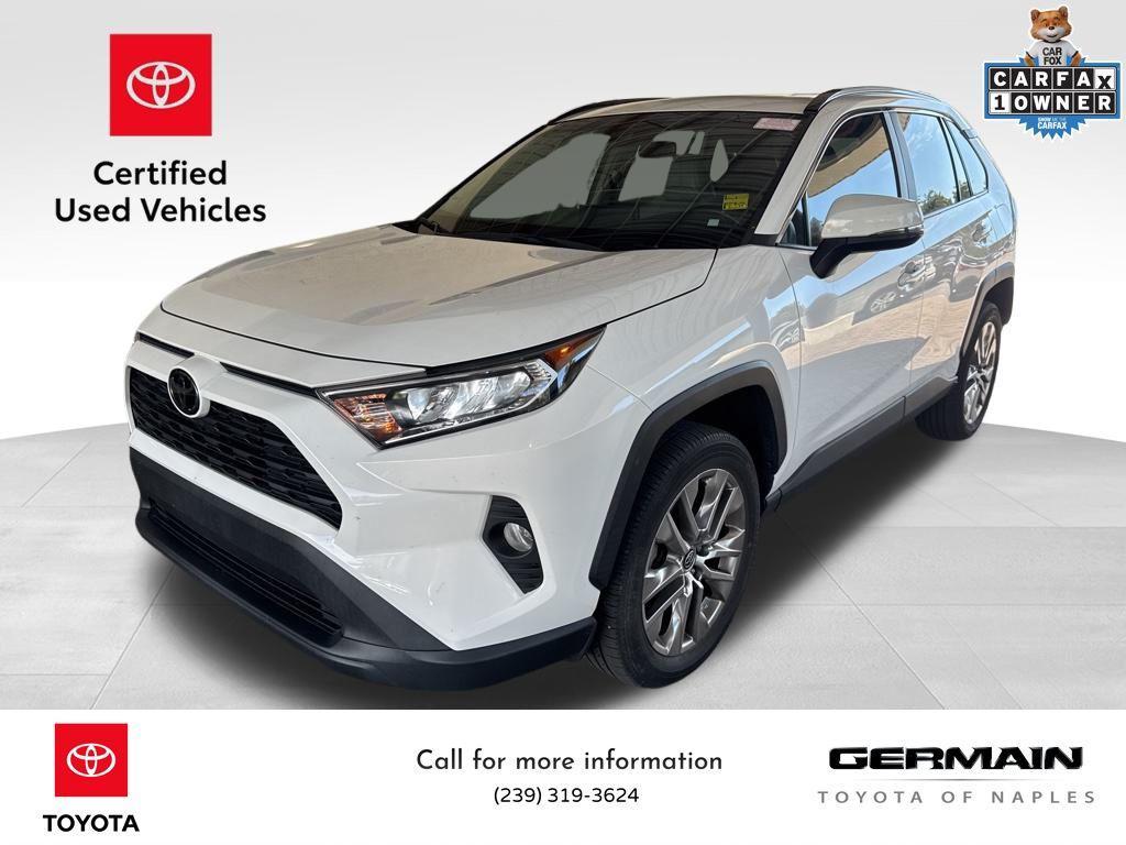 used 2020 Toyota RAV4 car, priced at $27,893