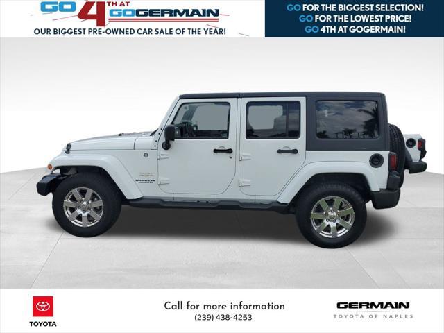 used 2013 Jeep Wrangler Unlimited car, priced at $16,993