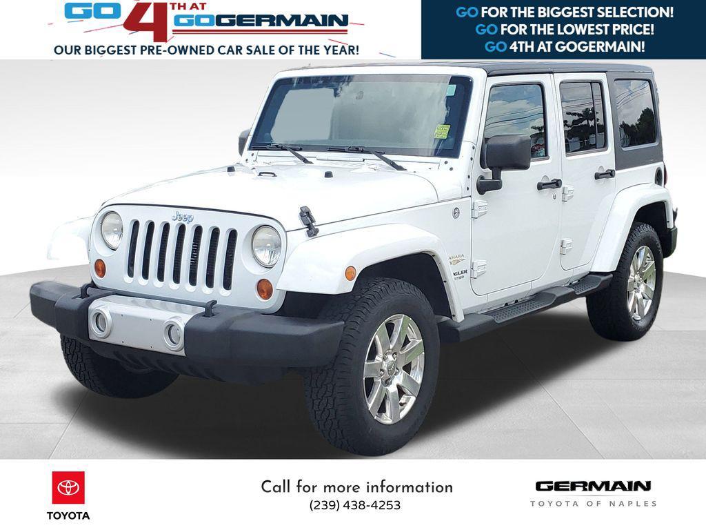 used 2013 Jeep Wrangler Unlimited car, priced at $15,944
