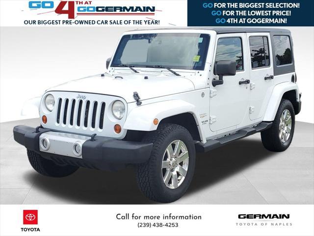 used 2013 Jeep Wrangler Unlimited car, priced at $16,993