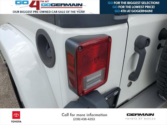 used 2013 Jeep Wrangler Unlimited car, priced at $16,993