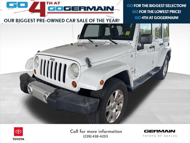 used 2013 Jeep Wrangler Unlimited car, priced at $17,986
