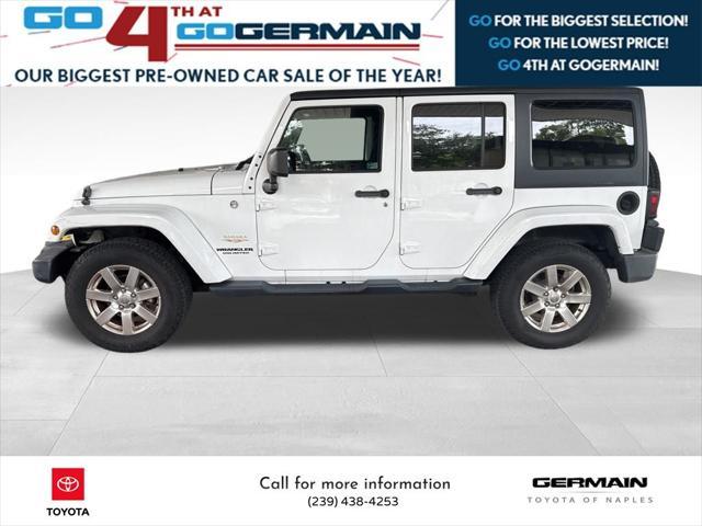 used 2013 Jeep Wrangler Unlimited car, priced at $17,986