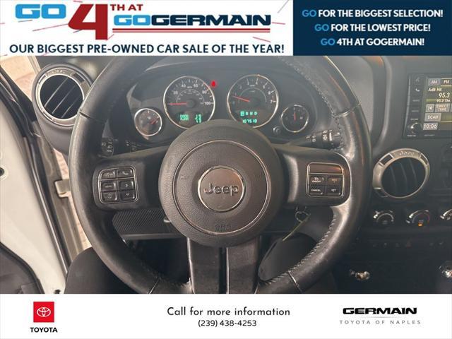 used 2013 Jeep Wrangler Unlimited car, priced at $17,986