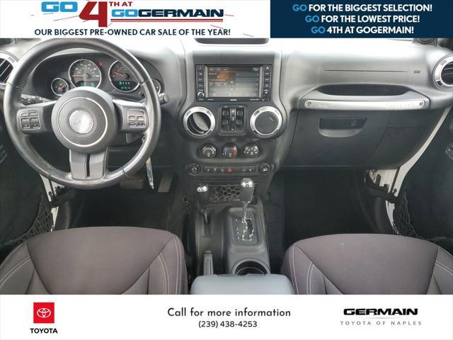used 2013 Jeep Wrangler Unlimited car, priced at $16,993