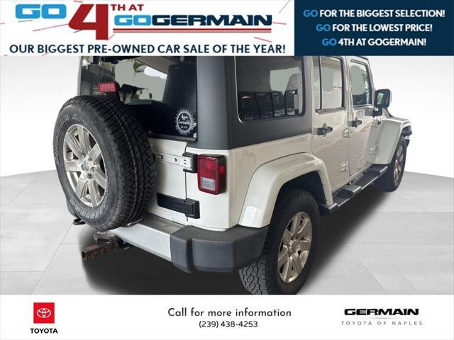 used 2013 Jeep Wrangler Unlimited car, priced at $17,986