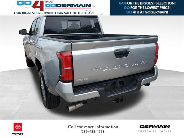used 2024 Toyota Tacoma car, priced at $36,553