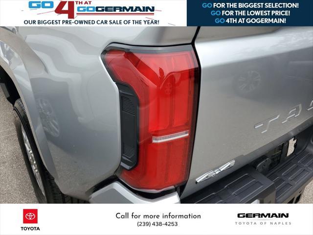 used 2024 Toyota Tacoma car, priced at $36,553
