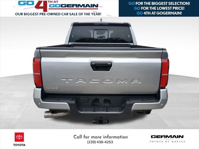 used 2024 Toyota Tacoma car, priced at $36,553