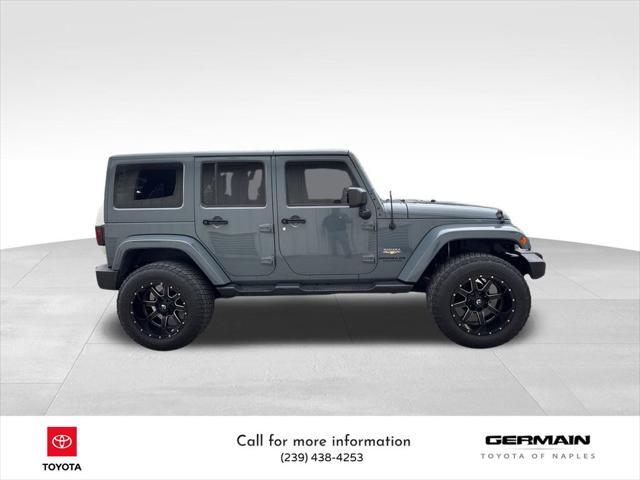 used 2015 Jeep Wrangler Unlimited car, priced at $22,986