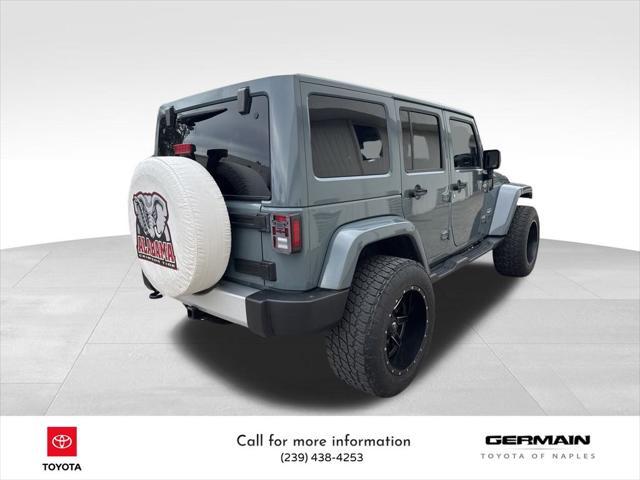 used 2015 Jeep Wrangler Unlimited car, priced at $22,986