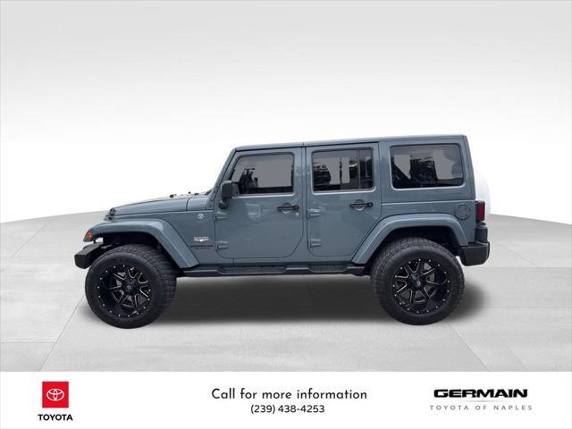 used 2015 Jeep Wrangler Unlimited car, priced at $22,986