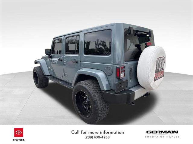 used 2015 Jeep Wrangler Unlimited car, priced at $22,986