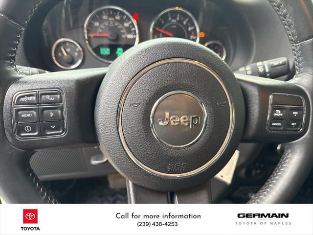 used 2015 Jeep Wrangler Unlimited car, priced at $22,986