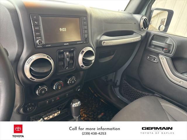 used 2015 Jeep Wrangler Unlimited car, priced at $22,986