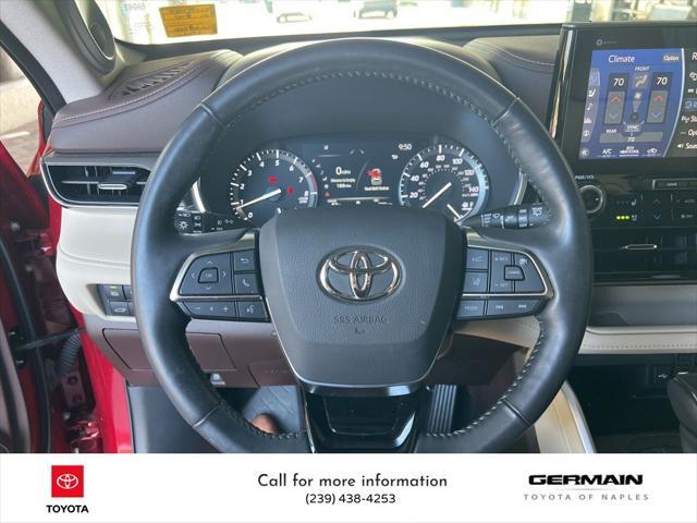 used 2021 Toyota Highlander car, priced at $40,000