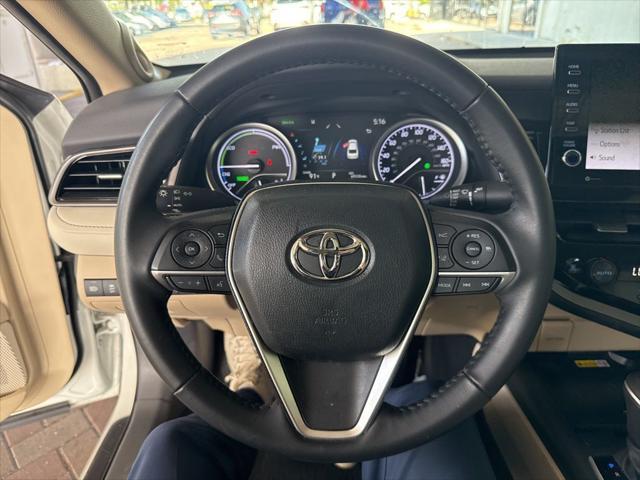 used 2022 Toyota Camry Hybrid car, priced at $23,772