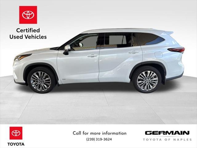 used 2024 Toyota Highlander Hybrid car, priced at $53,986