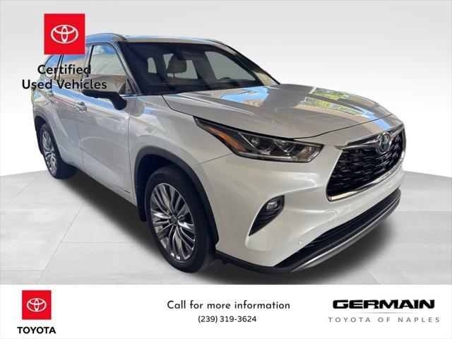 used 2024 Toyota Highlander Hybrid car, priced at $53,986