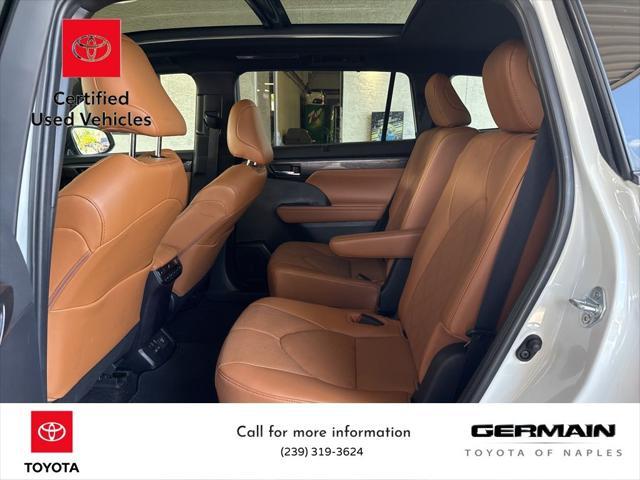 used 2024 Toyota Highlander Hybrid car, priced at $53,986