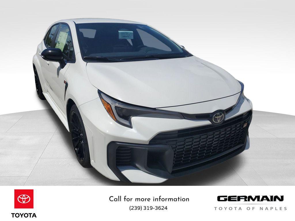new 2025 Toyota GR Corolla car, priced at $42,017