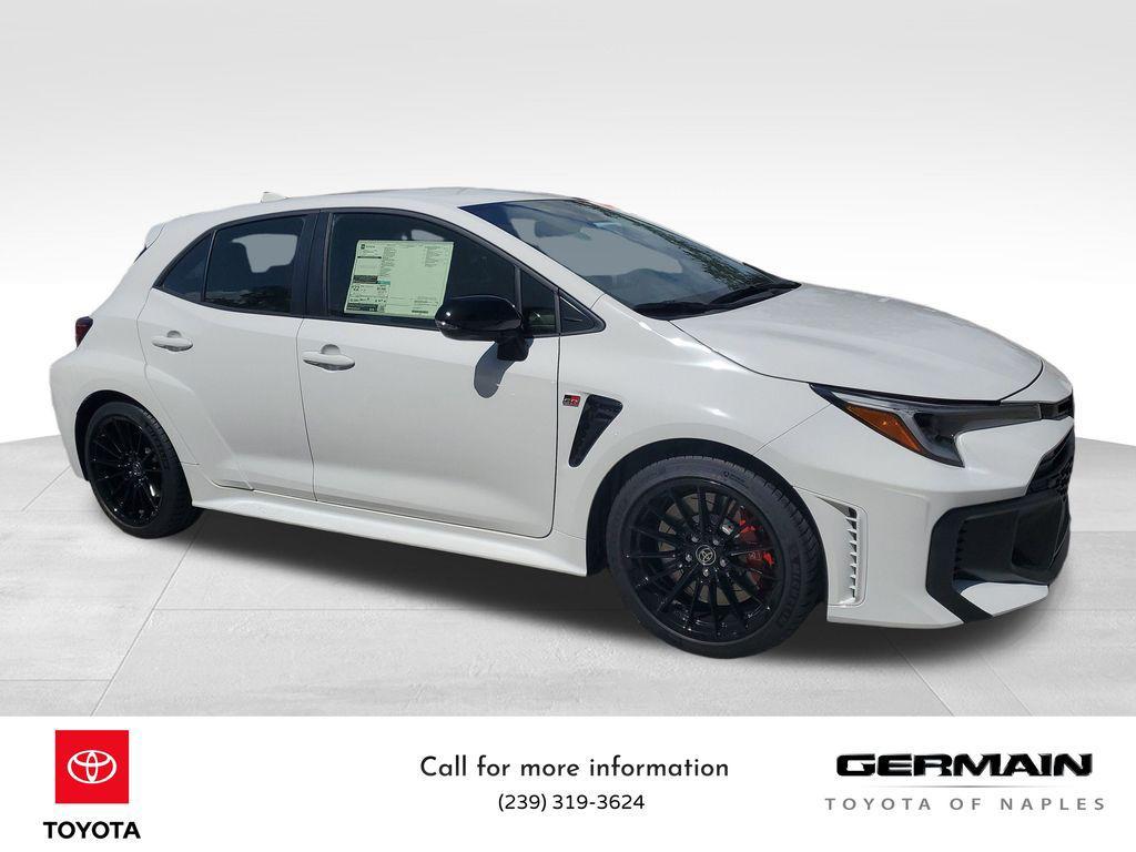 new 2025 Toyota GR Corolla car, priced at $42,017