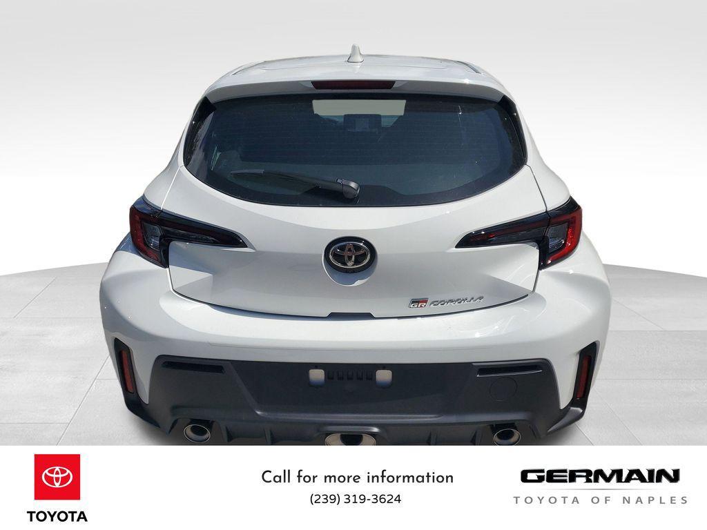 new 2025 Toyota GR Corolla car, priced at $42,017