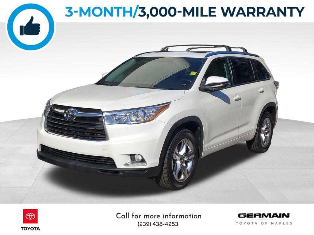 used 2014 Toyota Highlander car, priced at $16,430