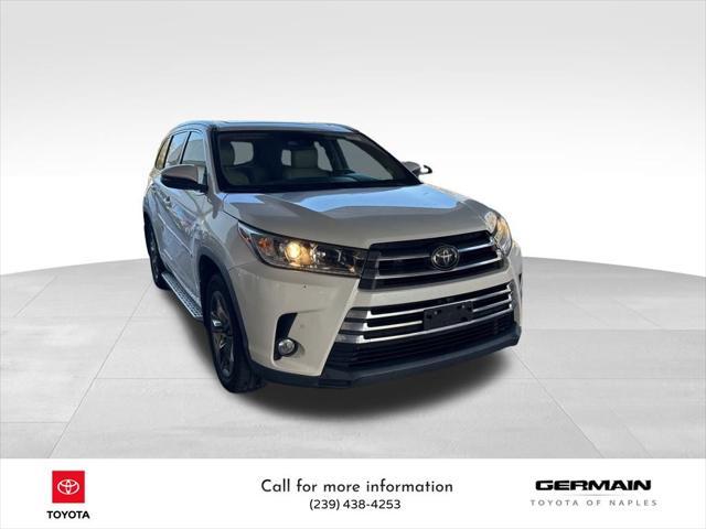 used 2017 Toyota Highlander car, priced at $23,553