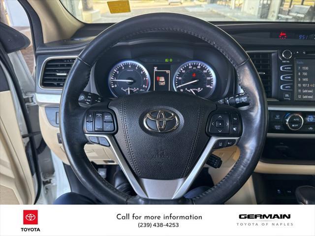 used 2017 Toyota Highlander car, priced at $23,553