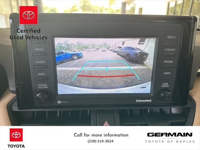 used 2021 Toyota RAV4 car, priced at $20,000