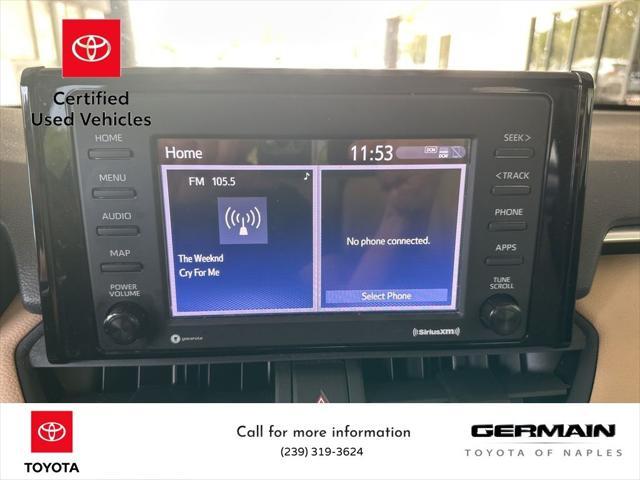 used 2021 Toyota RAV4 car, priced at $20,000