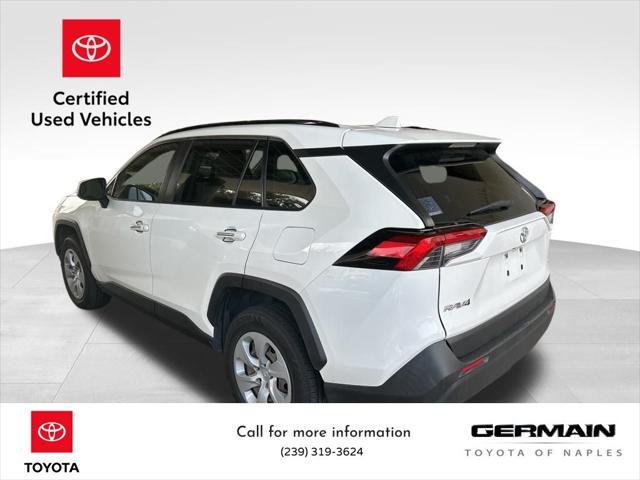 used 2021 Toyota RAV4 car, priced at $20,000