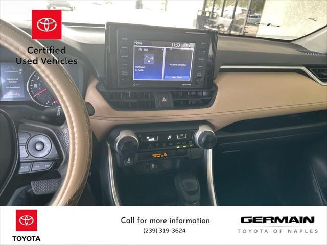 used 2021 Toyota RAV4 car, priced at $20,000