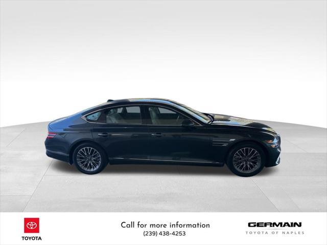 used 2022 Genesis G80 car, priced at $35,000