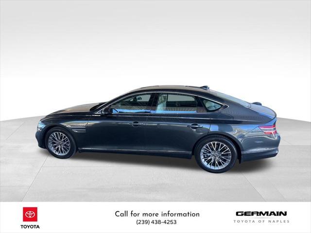 used 2022 Genesis G80 car, priced at $35,000