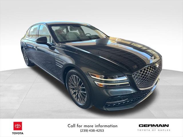 used 2022 Genesis G80 car, priced at $35,000