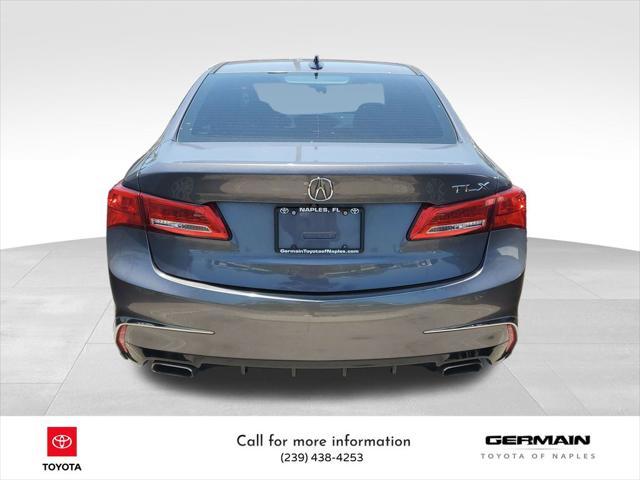 used 2018 Acura TLX car, priced at $15,553