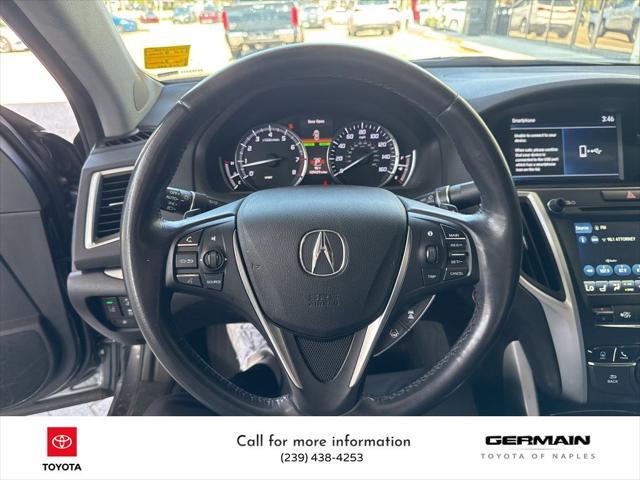 used 2018 Acura TLX car, priced at $16,986