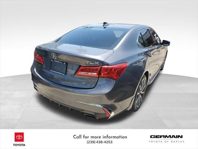 used 2018 Acura TLX car, priced at $15,553