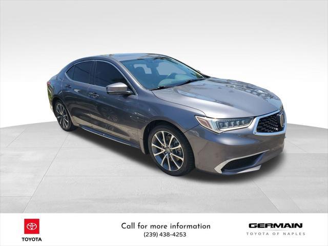 used 2018 Acura TLX car, priced at $15,553