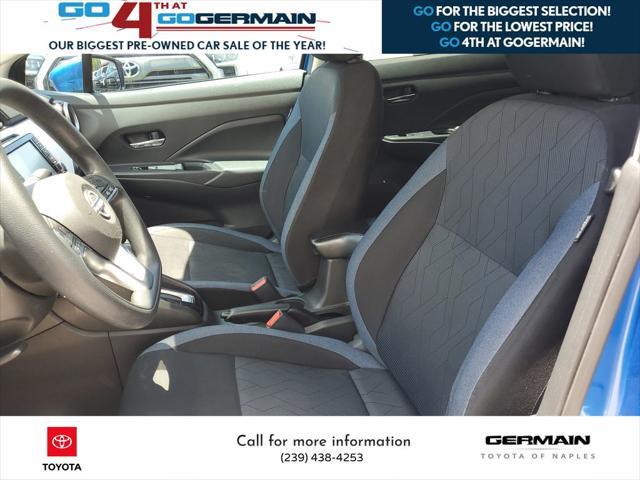 used 2023 Nissan Versa car, priced at $14,552