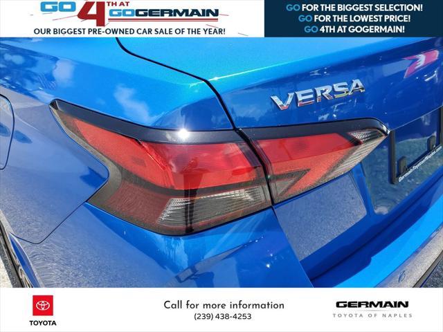 used 2023 Nissan Versa car, priced at $14,552